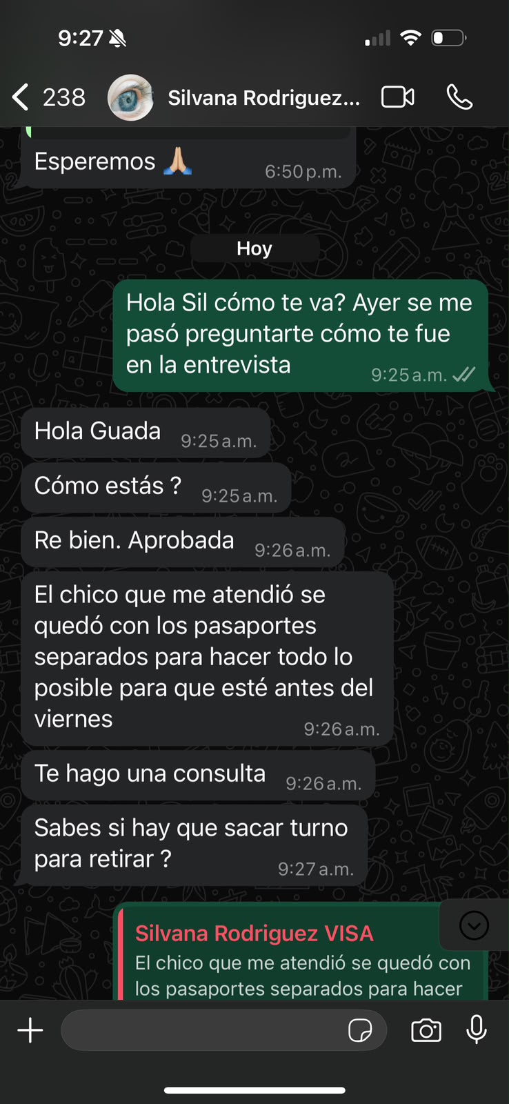 Cliente: aprobada